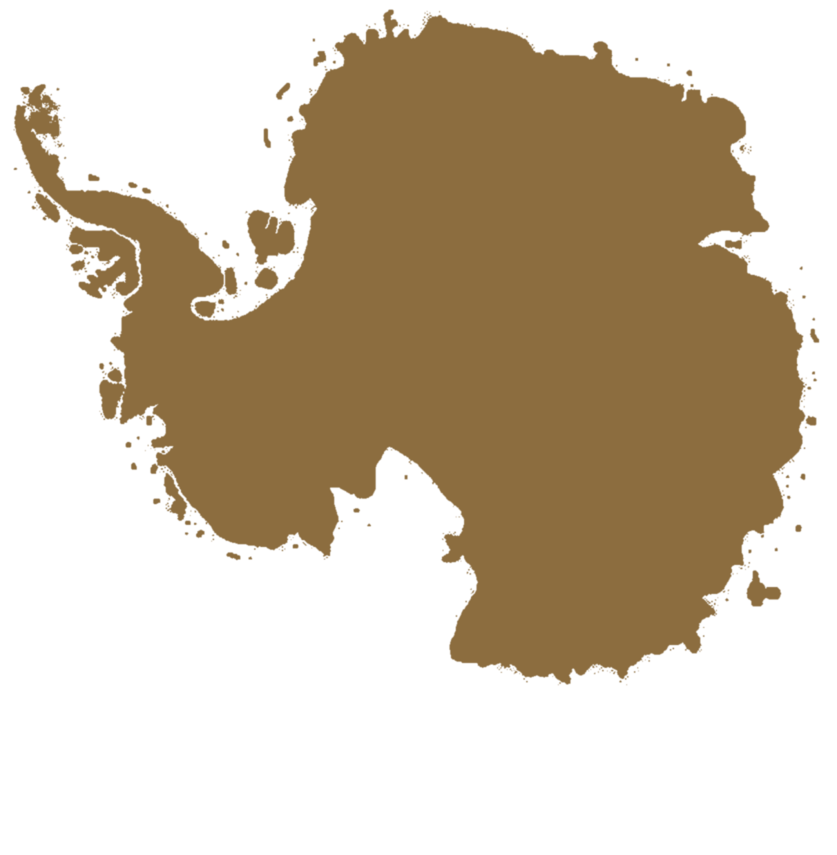 Antarctica Silhouette